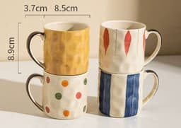 image-Household Coffee Cup Girls Breakfast Cup Office Drinking Water