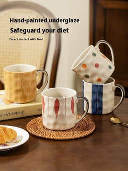image-Household Coffee Cup Girls Breakfast Cup Office Drinking Water