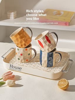 image-Household Coffee Cup Girls Breakfast Cup Office Drinking Water