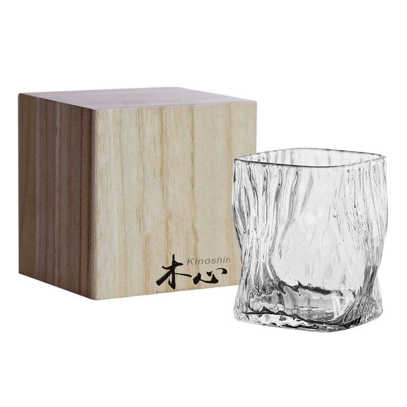 image-Mu Xin Cup Whiskey Cup Liquor Cup Japanese Glass Water Cup Simple Ins Style