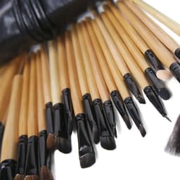 image-Gift Bag Of 24 Pcs Makeup Brush Sets Professional Cosmetics Brushes Eyebrow Powder Foundation Shadows Pinceaux Make Up Tools
