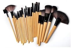 image-Gift Bag Of 24 Pcs Makeup Brush Sets Professional Cosmetics Brushes Eyebrow Powder Foundation Shadows Pinceaux Make Up Tools