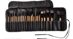 image-Gift Bag Of 24 Pcs Makeup Brush Sets Professional Cosmetics Brushes Eyebrow Powder Foundation Shadows Pinceaux Make Up Tools