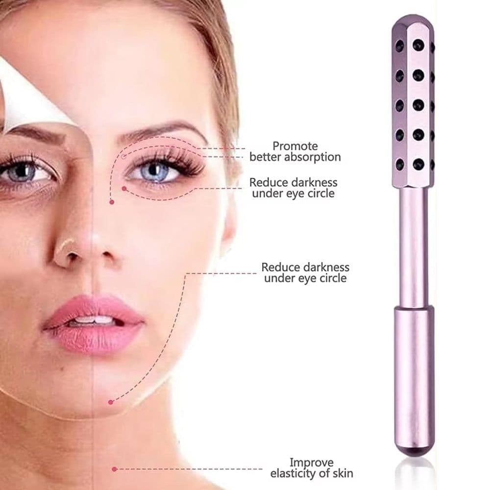 image-30 Germanium Beauty Stick Massage Beauty Stick Facial Roller Face Lift Bar Anti Wrinkle Facial Massager Skin Care Tool Derma Rolling Face Massage Roller Wand