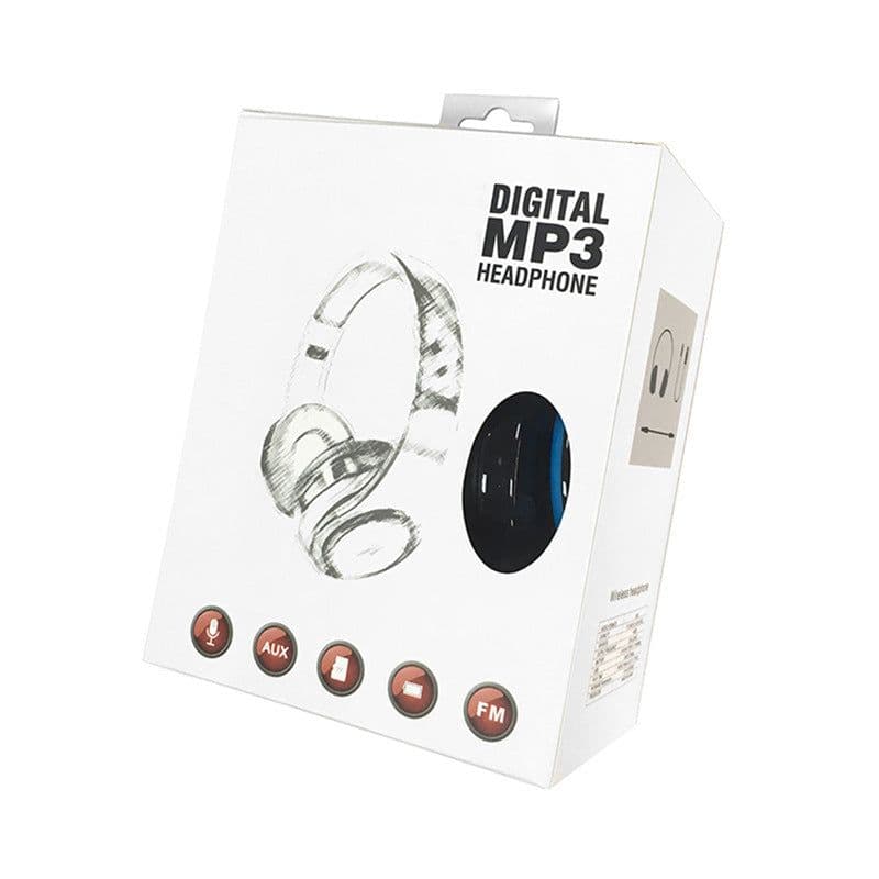 image-HIFI Wireless Headphones Bluetooth Stereo Headset Music Headset FM SD Card Sport Headphone With Mic For PC