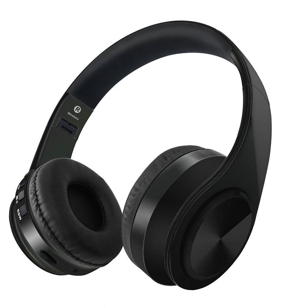 image-HIFI Wireless Headphones Bluetooth Stereo Headset Music Headset FM SD Card Sport Headphone With Mic For PC