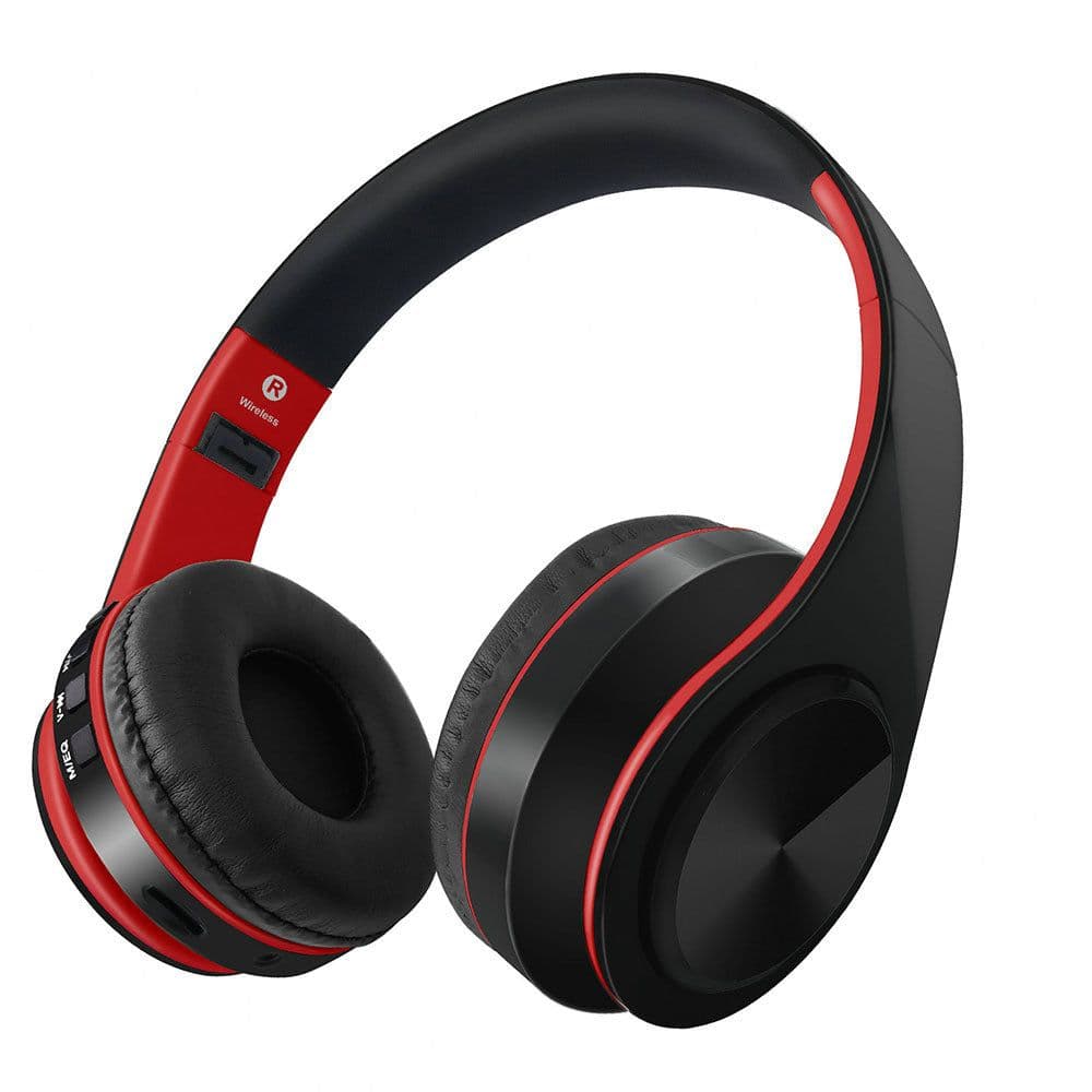 image-HIFI Wireless Headphones Bluetooth Stereo Headset Music Headset FM SD Card Sport Headphone With Mic For PC