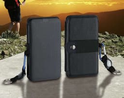 image-Outdoor 8W folding solar charger Direct charging collapsible solar package Off-road emergency mobile power supply