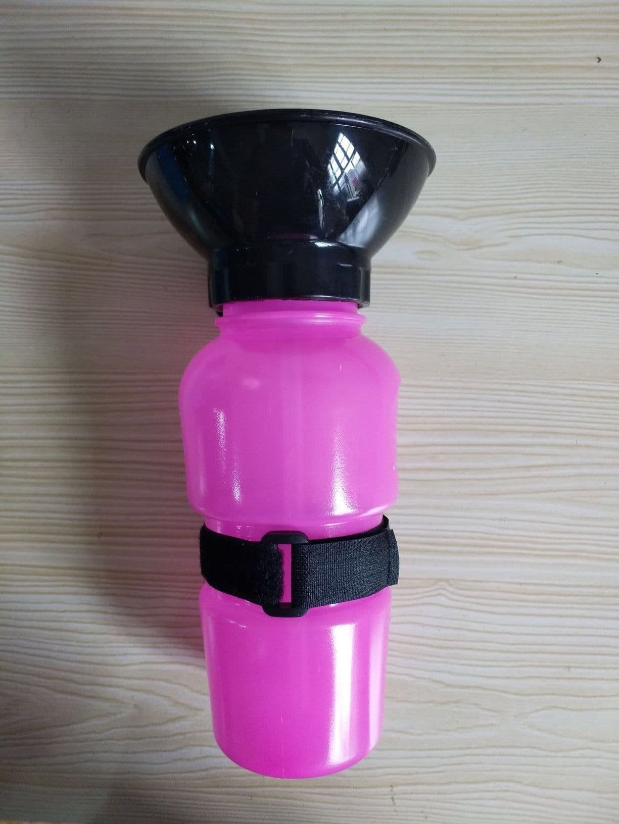 image-Pet Dog Drinking Water Bottle Sports Squeeze Type Puppy Cat Portable Travel Outdoor Feed Bowl Drinking Water Jug Cup Dispenser
