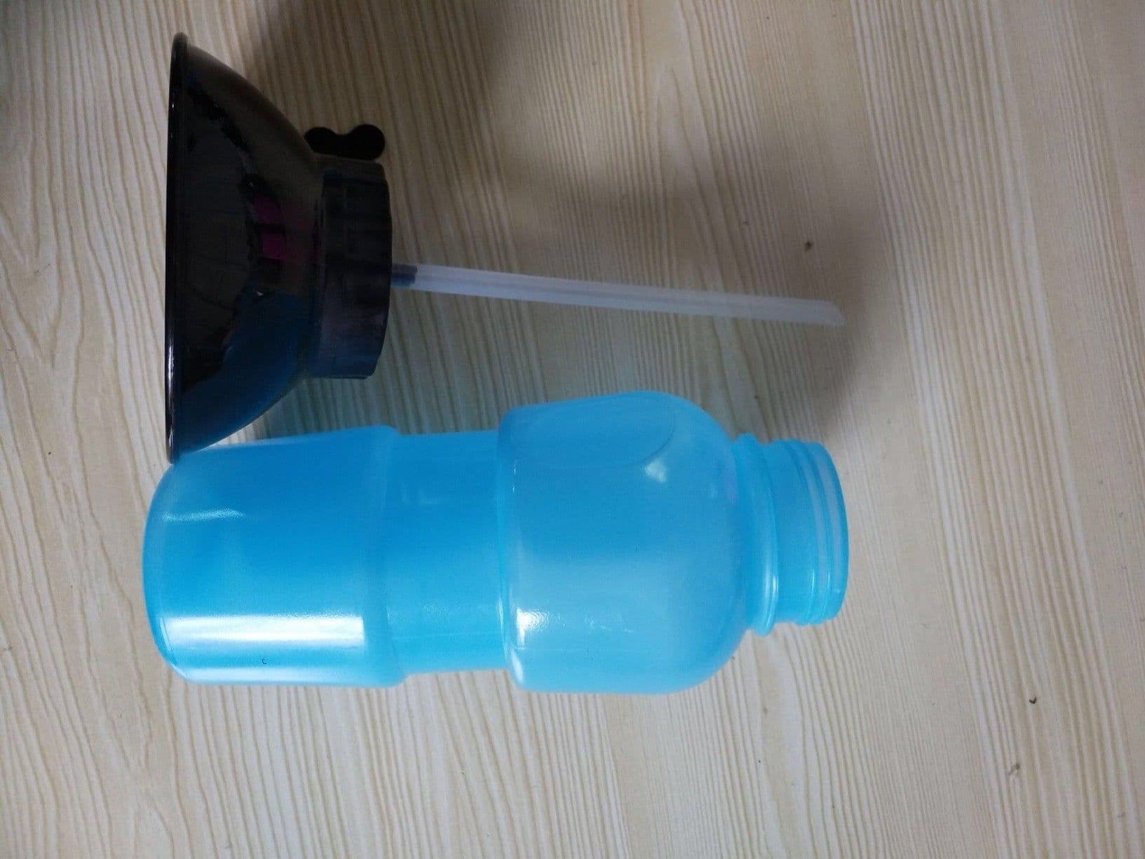 image-Pet Dog Drinking Water Bottle Sports Squeeze Type Puppy Cat Portable Travel Outdoor Feed Bowl Drinking Water Jug Cup Dispenser