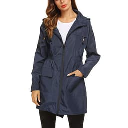 image-Waterproof Light Raincoat Hooded Windbreaker Mountaineering Jacket Women's Jacket