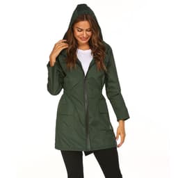 image-Waterproof Light Raincoat Hooded Windbreaker Mountaineering Jacket Women's Jacket