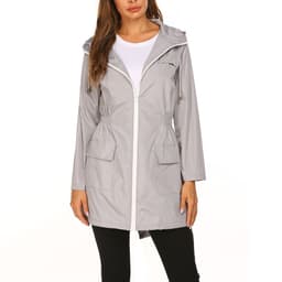 image-Waterproof Light Raincoat Hooded Windbreaker Mountaineering Jacket Women's Jacket