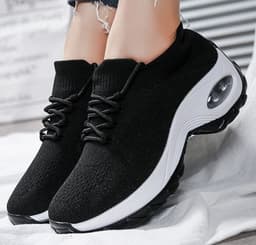 image-Women's Flying Socks Casual Running Shoes
