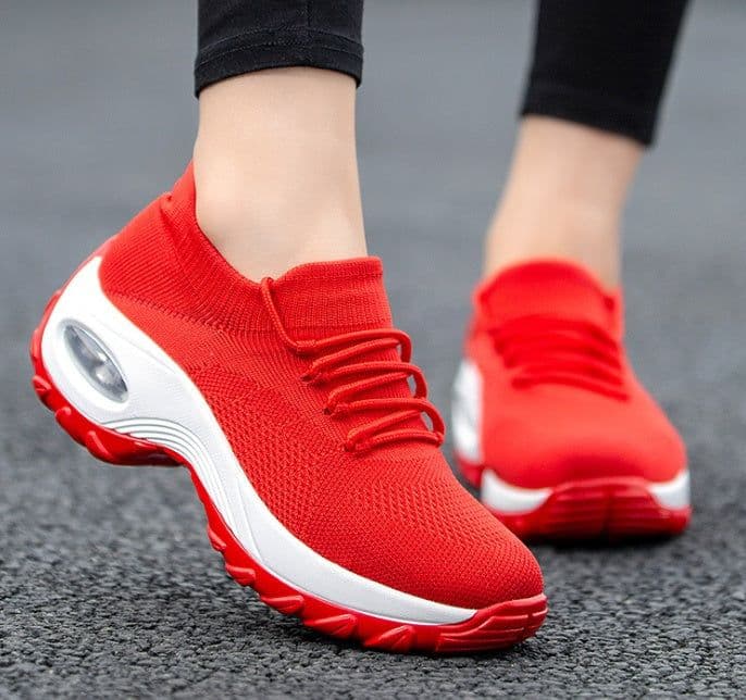 image-Women's Flying Socks Casual Running Shoes