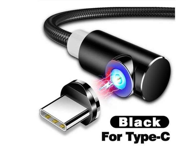 image-Nylon Braided Magnetic Mobile Phone Charging Cable