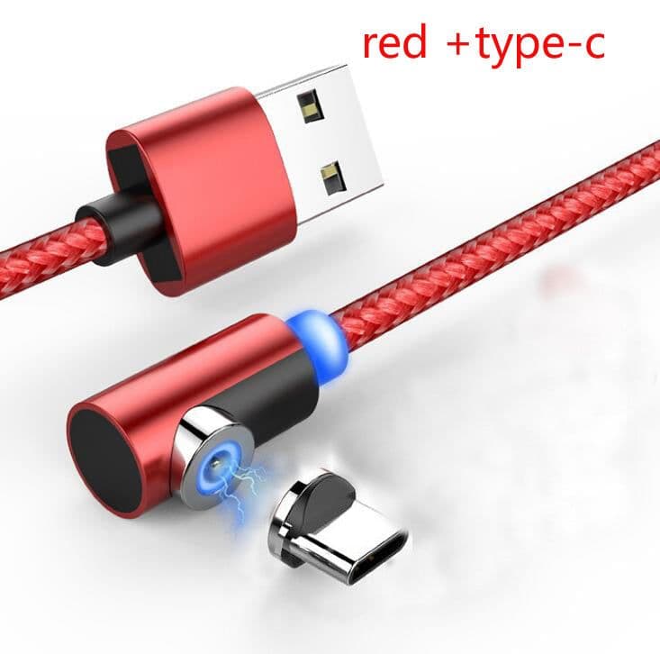 image-Nylon Braided Magnetic Mobile Phone Charging Cable