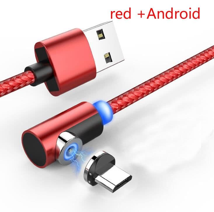 image-Nylon Braided Magnetic Mobile Phone Charging Cable