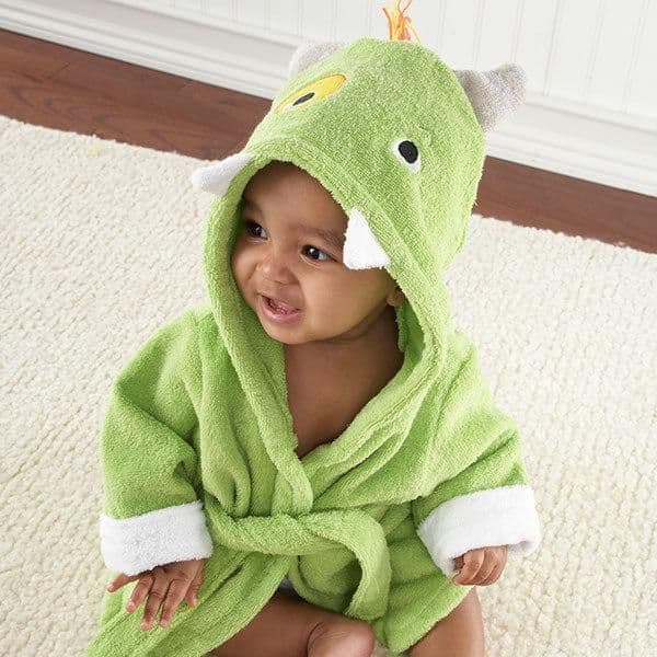 image-Cartoon Cute Animal Modeling Baby Bath Towels Baby Bathrobes Cotton Children's Bathrobes Baby Hooded