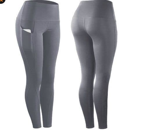 image-Women Compression Skinny Fitness Leggings Women Stretch Sportswear Casual Leggings Pants with Pocket