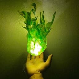 image-Halloween Floating Fireball Flame Ornaments Creative Props Party Role Playing Halloween Party Decoration