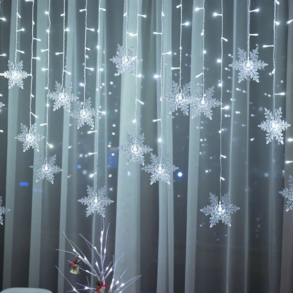 image-LED ice bar lamp snowflake hanging
