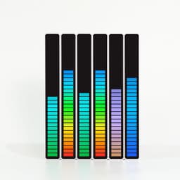 image-New Car Sound Control Light RGB Voice-Activated Music Rhythm Ambient Light With 32 LED 18 Colors Car Home Decoration Lamp