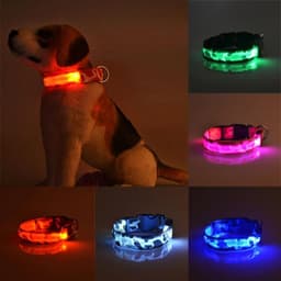 image-Camouflage pet supplies luminous dog collar