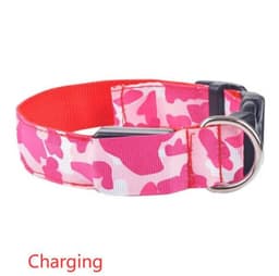 image-Camouflage pet supplies luminous dog collar