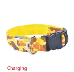 image-Camouflage pet supplies luminous dog collar