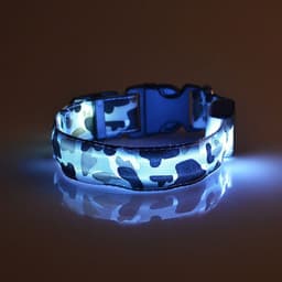image-Camouflage pet supplies luminous dog collar