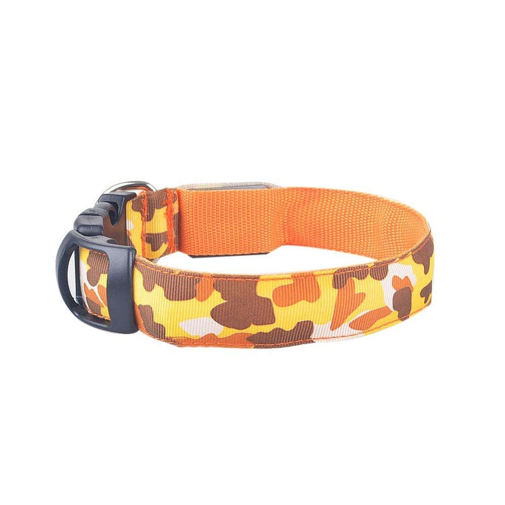 image-Camouflage pet supplies luminous dog collar