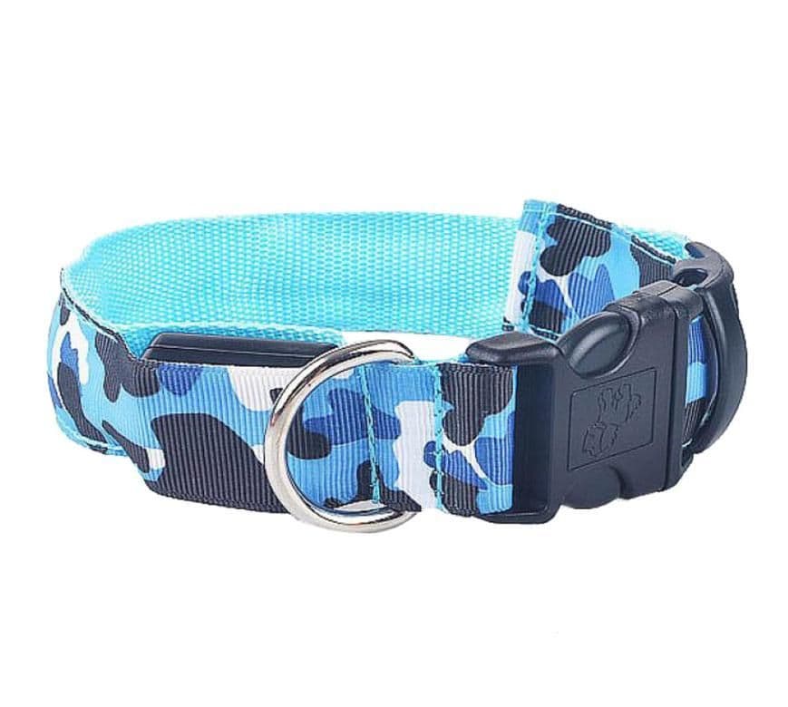 image-Camouflage pet supplies luminous dog collar