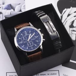 image-Blue Light Glass Wrist Watch Men New Watches
