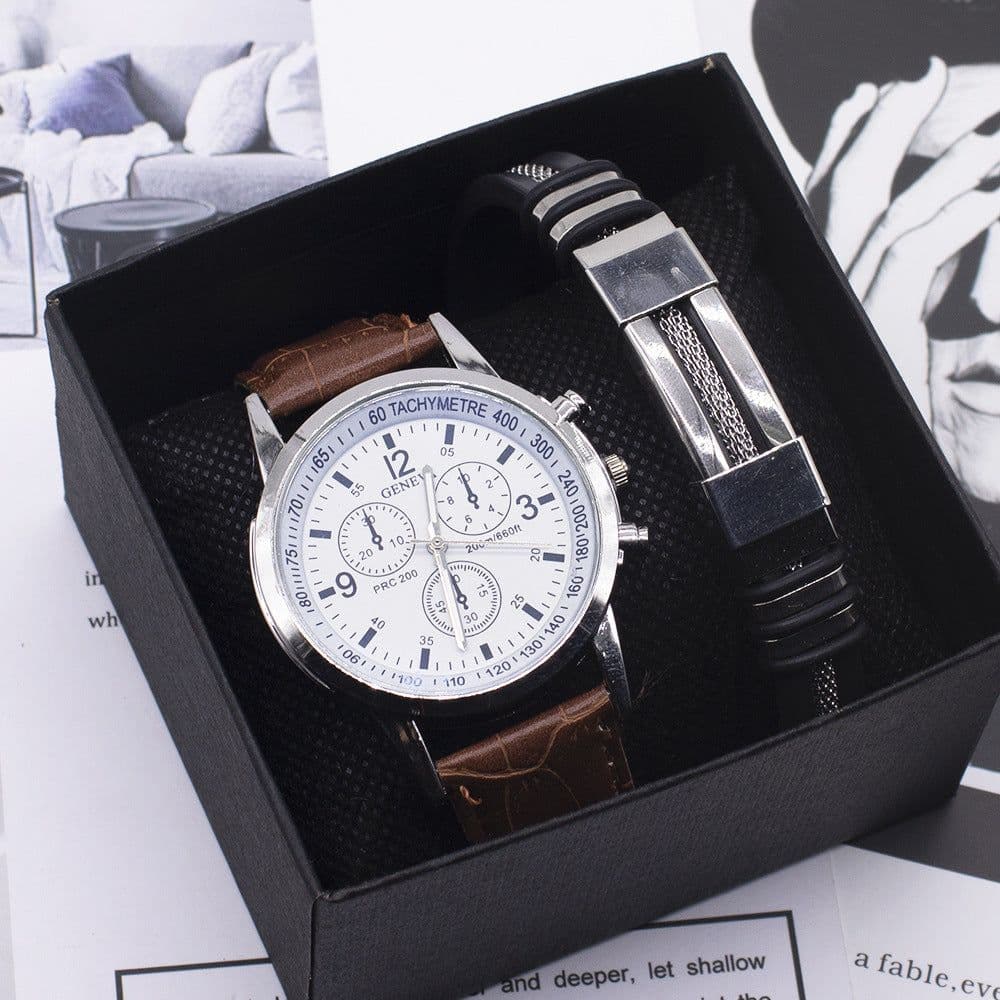 image-Blue Light Glass Wrist Watch Men New Watches