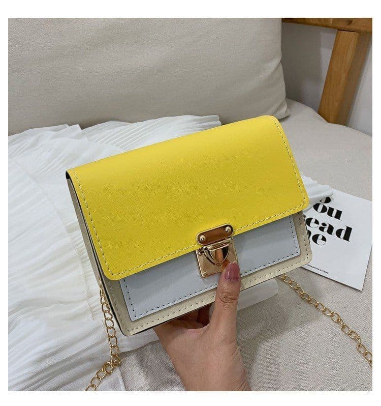 image-Women's bag shoulder messenger bag chain small square bag