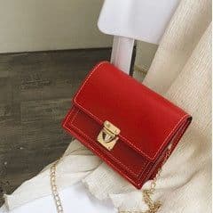 image-Women's bag shoulder messenger bag chain small square bag