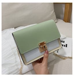 image-Women's bag shoulder messenger bag chain small square bag