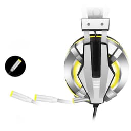 image-Head-mounted illuminated gaming headset