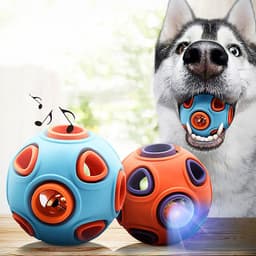 image-Luminous Sounding Dog Toy Ball