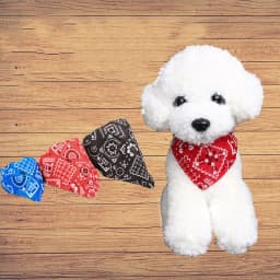 image-Neck Scarf Bandana Collar Neckerchief Adjustable Pet Dog Puppy Cat Pet Supplies