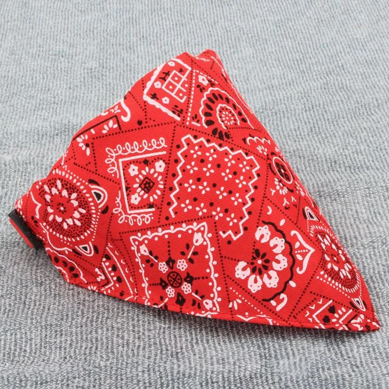 image-Neck Scarf Bandana Collar Neckerchief Adjustable Pet Dog Puppy Cat Pet Supplies