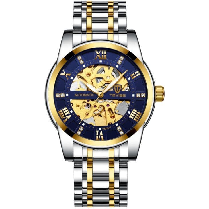 image-Men''s Fashion Watch Fashion Automatic Mechanical Watch Hollow Watch Watch Waterproof Men''s Watch