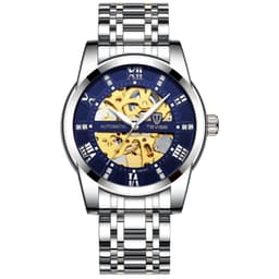 image-Men''s Fashion Watch Fashion Automatic Mechanical Watch Hollow Watch Watch Waterproof Men''s Watch