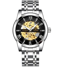 image-Men''s Fashion Watch Fashion Automatic Mechanical Watch Hollow Watch Watch Waterproof Men''s Watch