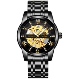 image-Men''s Fashion Watch Fashion Automatic Mechanical Watch Hollow Watch Watch Waterproof Men''s Watch