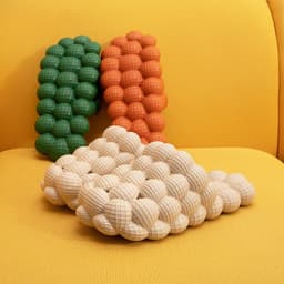image-New Summer Fashion Massage Mesh Bubble Bathroom Slides Home Indoor Anti-Skid Shoes
