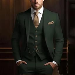 image-Men's High-grade Gentleman Temperament Slim Suit