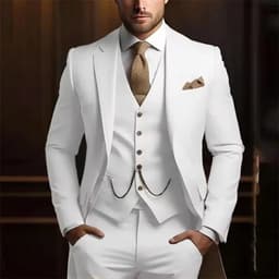 image-Men's High-grade Gentleman Temperament Slim Suit