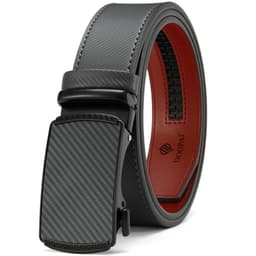 image-Men's Belt Hot-selling Film Alloy Automatic Buckle Leather